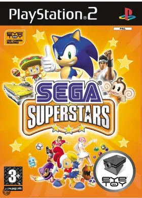 Sega Superstars box cover front